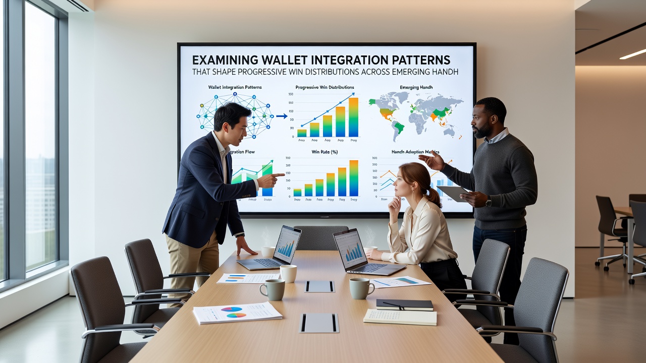 Progressive jackpot meters updating on mobile screens linked to integrated wallet systems